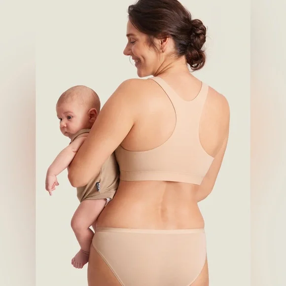 Inbarely® Crossover Racerback Nursing Bra - Picture 2 of 7